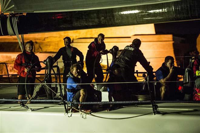 Skipper Kristina Plattner and the crew of MORNING GLORY (GER) after crossing the finish line ©  Rolex/ Kurt Arrigo http://www.regattanews.com